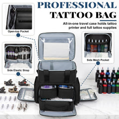 Wigojoy removable transparent pouches displaying inks and supplies neatly