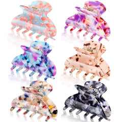 WILLBOND front view showing six colorful patterned clips and style appeal