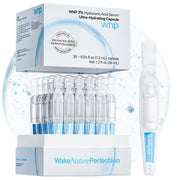 WNP front packaging showing 30 sealed ampoules and branding for hygienic hydration