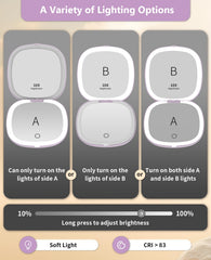 WOBSION touch control detail with finger adjusting brightness for quick, smooth dimming