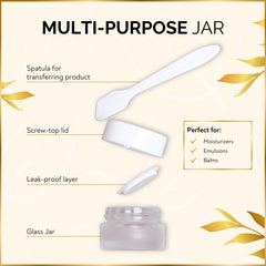 Wondercraft airless pump bottle detail showing leak-proof cap and precise dispensing