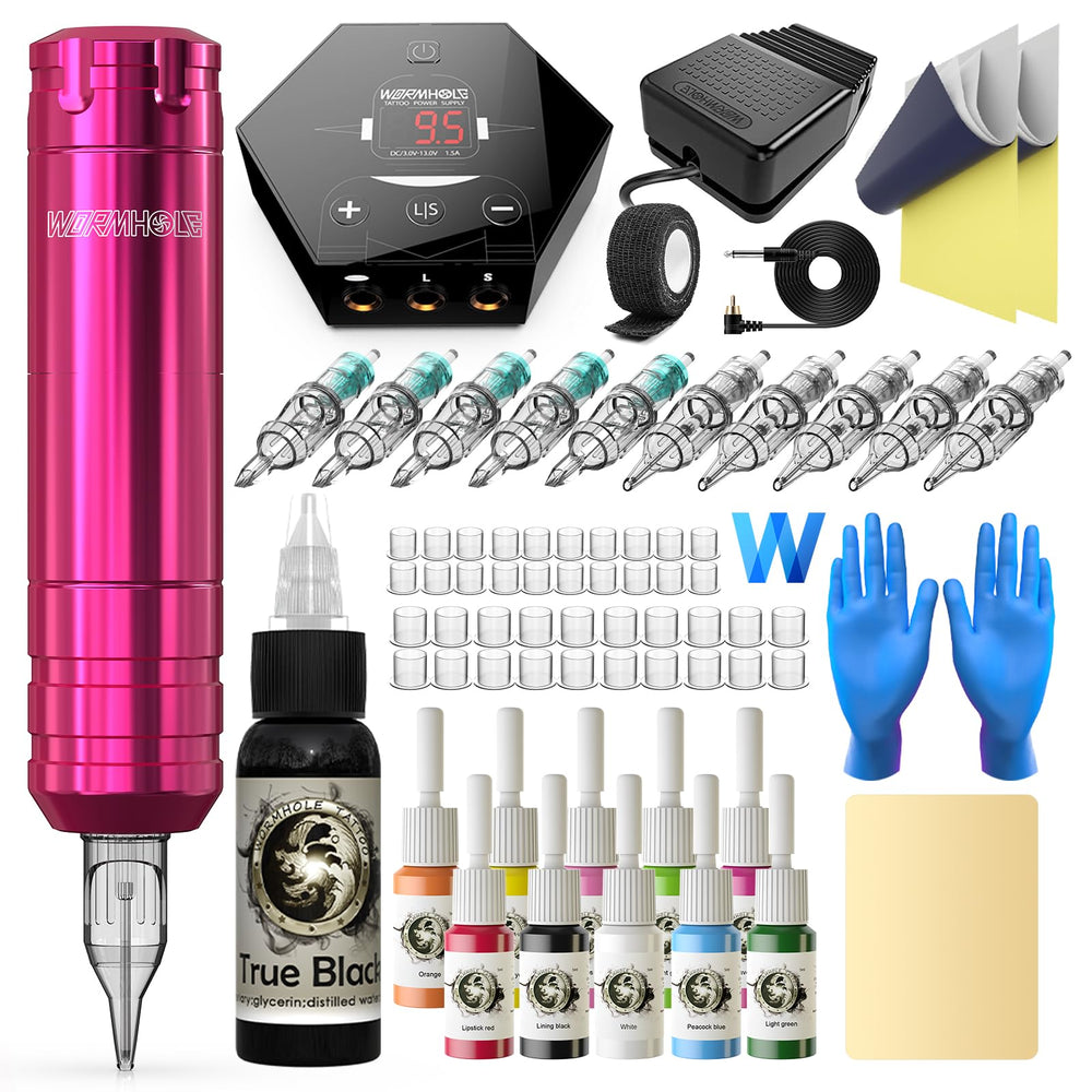 Wormhole rotary pen front view showing ergonomic grip and balanced design benefit
