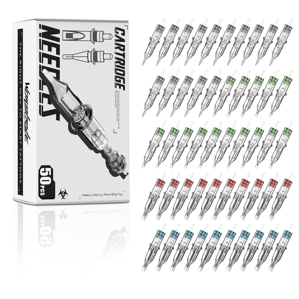 Wormhole Tattoo front packaging showing sealed 50-piece kit and variety