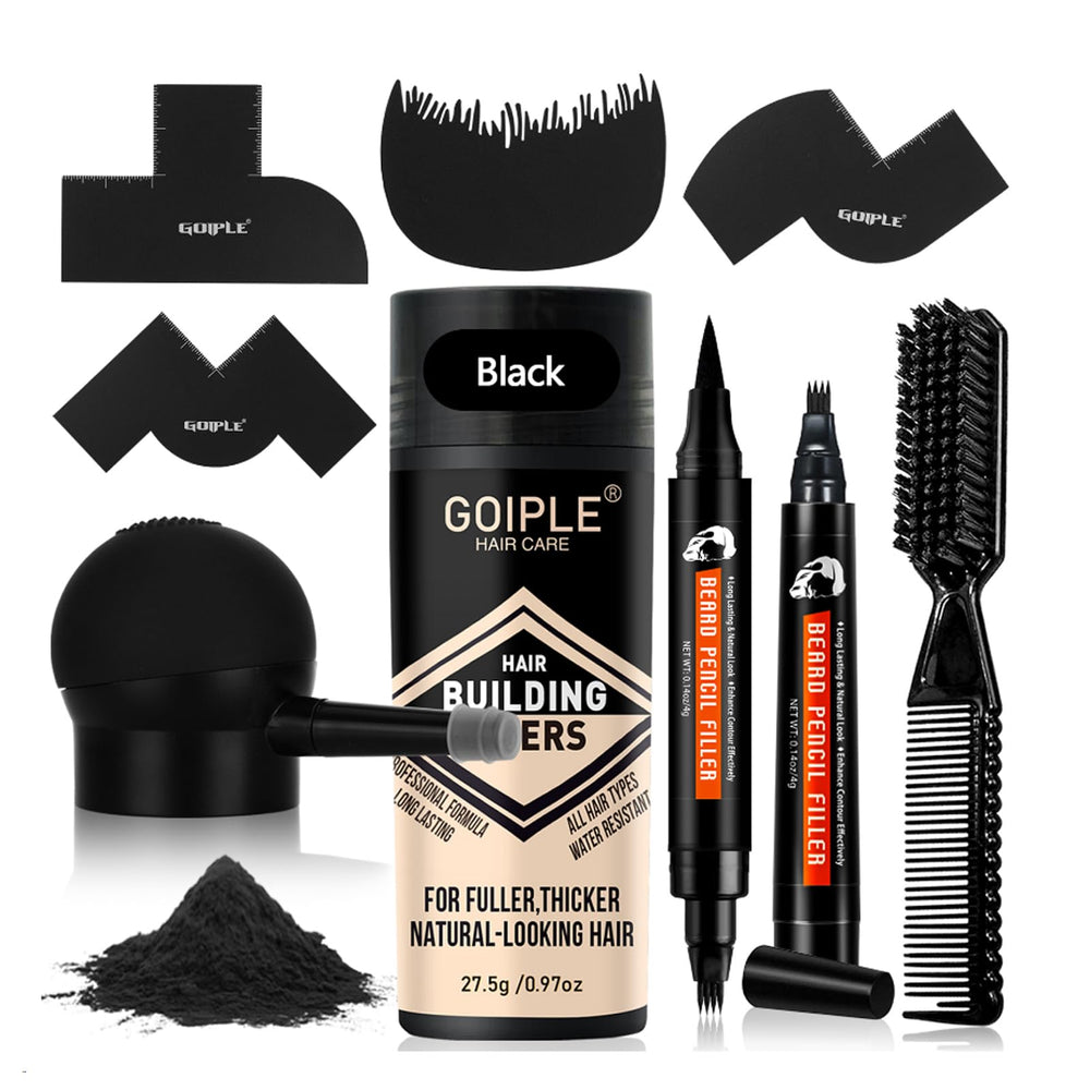 WOZUTUNT front packaging showing beard pencil kit for instant fullness