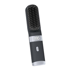 WPHIIHC FastHeat front view showing sleek black body and brush shape for easy styling