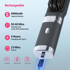 WPHIIHC held in hand showing lightweight 8.5 oz size for portable, on-the-go use