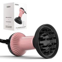 WUFAYHD front profile showing diffuser and compact design for defined curls
