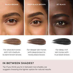 WUNDERBROW gel texture close-up showing fibres for realistic brow fullness benefit