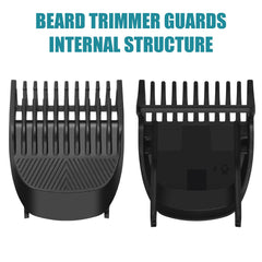 Wusuker side profile of stacked combs illustrating incremental sizes