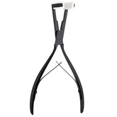 wxfhtda plier front view showing compact stainless body and silicone pads for secure seals