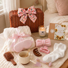 Xapeyo soft velvet blanket and plush socks close-up highlighting cozy comfort