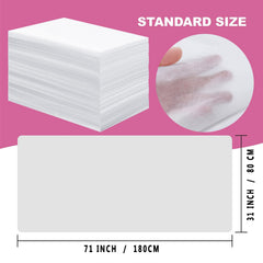 XATUMO size comparison with ruler demonstrating 31x71 inch coverage benefit