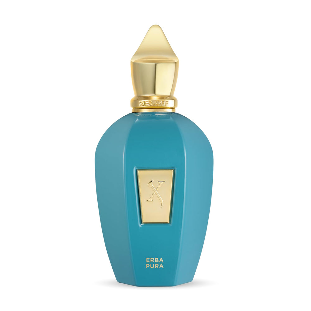 Xerjoff front bottle showing elegant glass and label, high-end presentation benefit