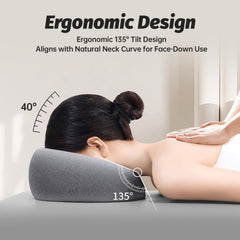 xiaomubiao on bed arranged for stomach sleeping for comfortable rest benefit