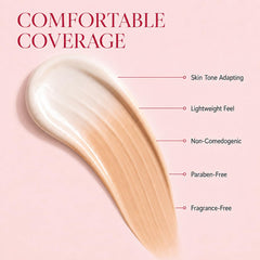 xmiuzo pump dispense closeup revealing smooth formula, demonstrates controlled application