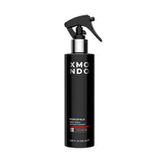 XMONDO Forcefield front bottle view showing label and capacity, clear styling benefit