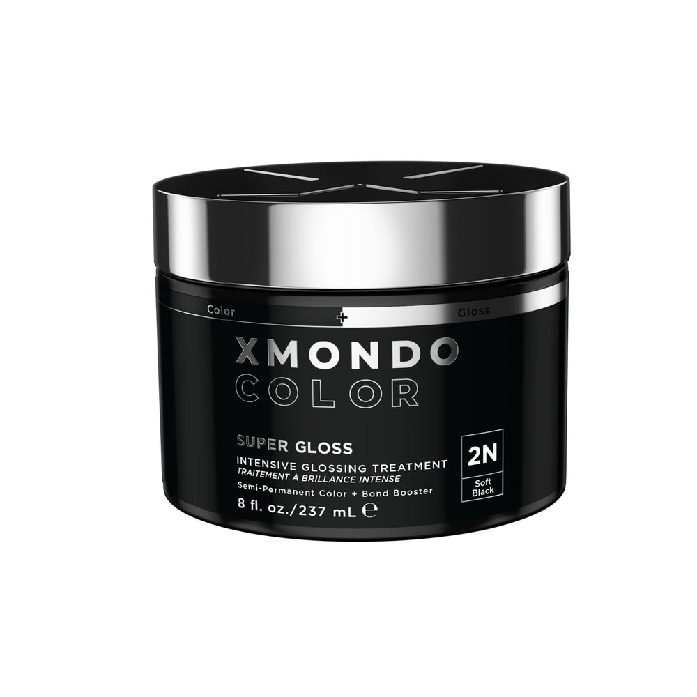 XMONDO front bottle showing Soft Black packaging and clear product identity