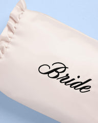 xo, Fetti pearl zipper detail closeup, polished closure adds decorative charm