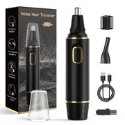 XOOMRSCP front view showing sleek black trimmer and packaging, convenient grooming benefit