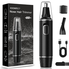 XOOMRSCP front view showing compact trimmer and benefits of portability