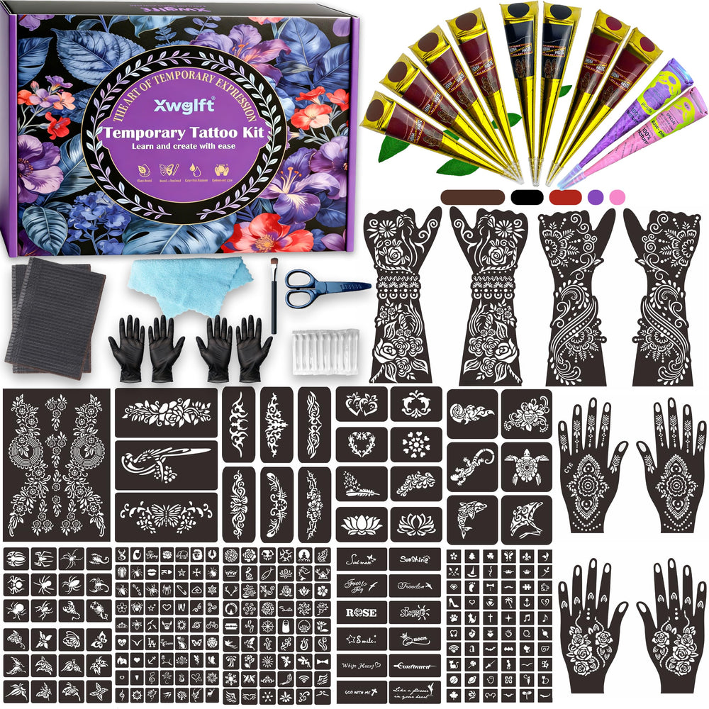 xwglft front packaging showing full kit and organized box benefit: clear contents