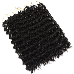Yairgense full-length 18-inch braids on model showing natural fall
