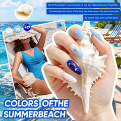 YALSYNY array of 36 gel polish colors helping versatile seasonal looks