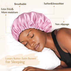 YANIBEST close-up of butter-satin texture highlighting soft, low-friction fabric benefit