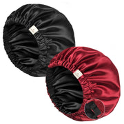 YANIBEST front view satin bonnet showing smooth finish and comfortable fit