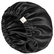 YANIBEST satin bonnet front view showing sleek fit and style benefit sleep protection