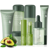 Yasovigi front packaging showing full avocado skincare gift set benefits