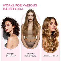 yaxiuuy LED light illuminating hair tips to improve visibility and accurate trimming