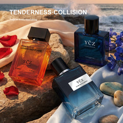 Ycz bottle close-up highlighting glass finish and refined cap for elegance