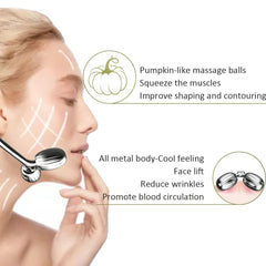 Yeamon gua sha close-up detail highlighting ergonomic edge for precise sculpting