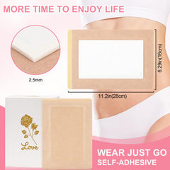 YEXIAOBOY patch applied to lower back demonstrating secure wear