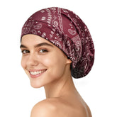 YFONG bonnet front view showing neat silhouette and comfort