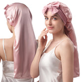 YFONG front view pink bonnet showing full coverage and smooth finish