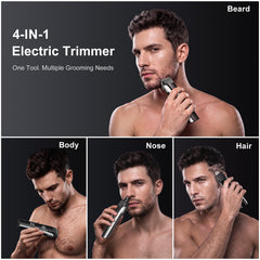 YGZ detachable heads and 11 guide combs arranged to show versatile styling options