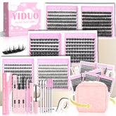 YIDUO front kit open showing organized clusters and tools for easy application