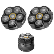 Yieyosd front view of 2-pack replacement heads showing compact travel benefit