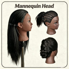 Yiifiulyn close-up of synthetic hair texture highlighting smooth, tangle-resistant fibers