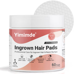 yimimde front packaging showing 60-count pads and product benefits