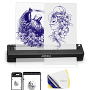 YIRIGUI printer front view showing compact design and portability benefit