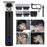 YOGINGO front view of black trimmer showing professional design and ready-to-use convenience