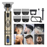 YOGINGO trimmer front view showing bronze metal body and sleek design for confident handling
