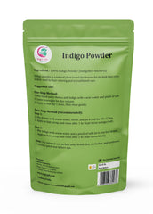 YOGI’S GIFT close-up of fine indigo powder texture, ensures smooth mixability