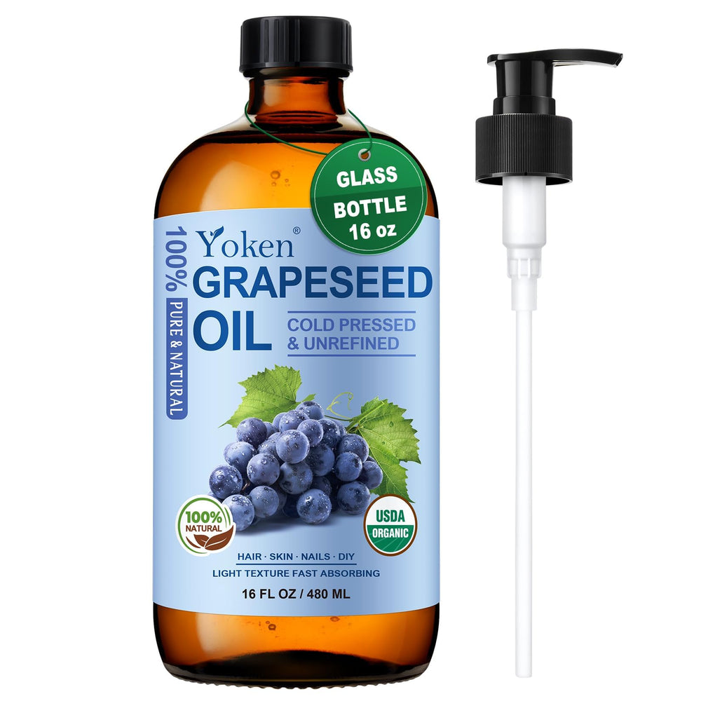 Yoken bottle front packaging showing product name and organic claim for trust