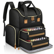 YOREPEK front view of backpack organizer showing secure storage