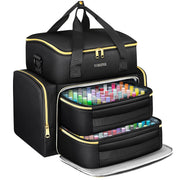 YOREPEK front view of organizer showing compact travel-ready protection