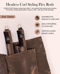 YOSHUYUKI triangular satin scarf with elasticized edge prevents slipping overnight